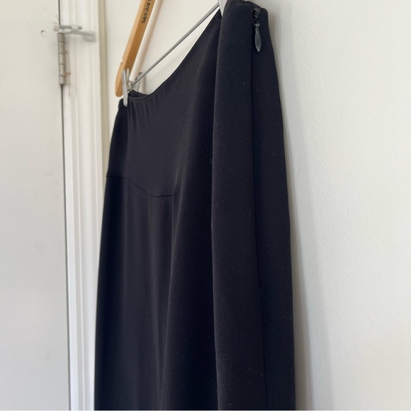 Giorgio Armani Black 100% Silk Maxi Straight Skirt in 46EU (10US) or L - Picture 9 of 16